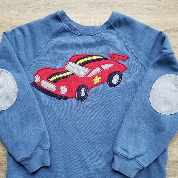 2013 vguc Hanna Andersson race car sweatshirt size 140cm size 10 - Picture 9 of 10